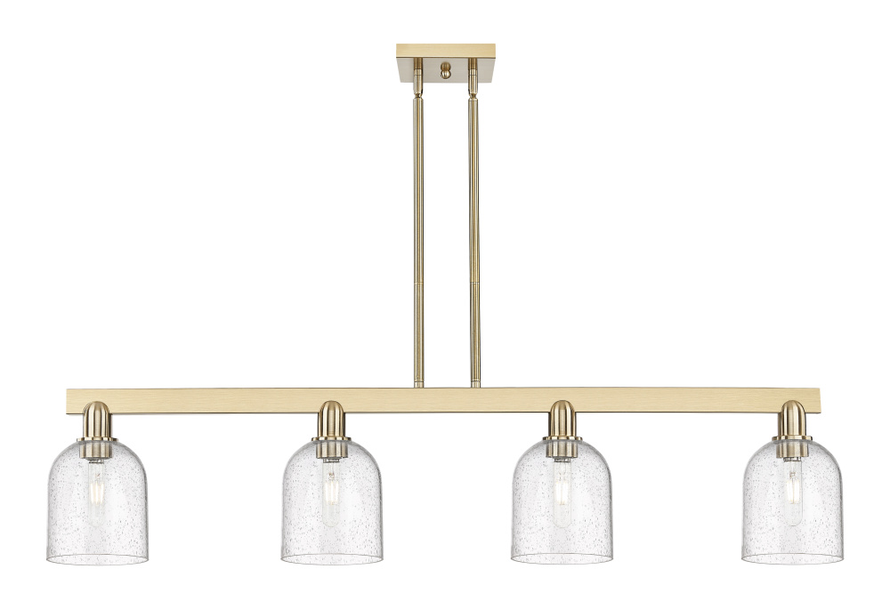 Bella - 4 Light - 48 inch - Champagne Bronze - Stem hung - Island Light