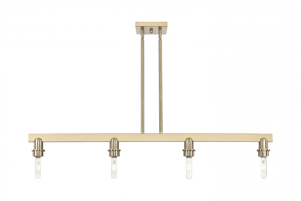Arcadia - 4 Light - 46 inch - Champagne Bronze - Linear Pendant