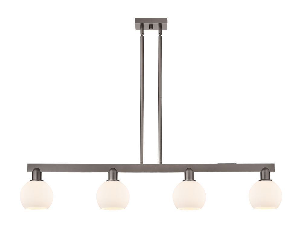 Athens - 4 Light - 49 inch - Oil Rubbed Bronze - Stem hung - Island Light