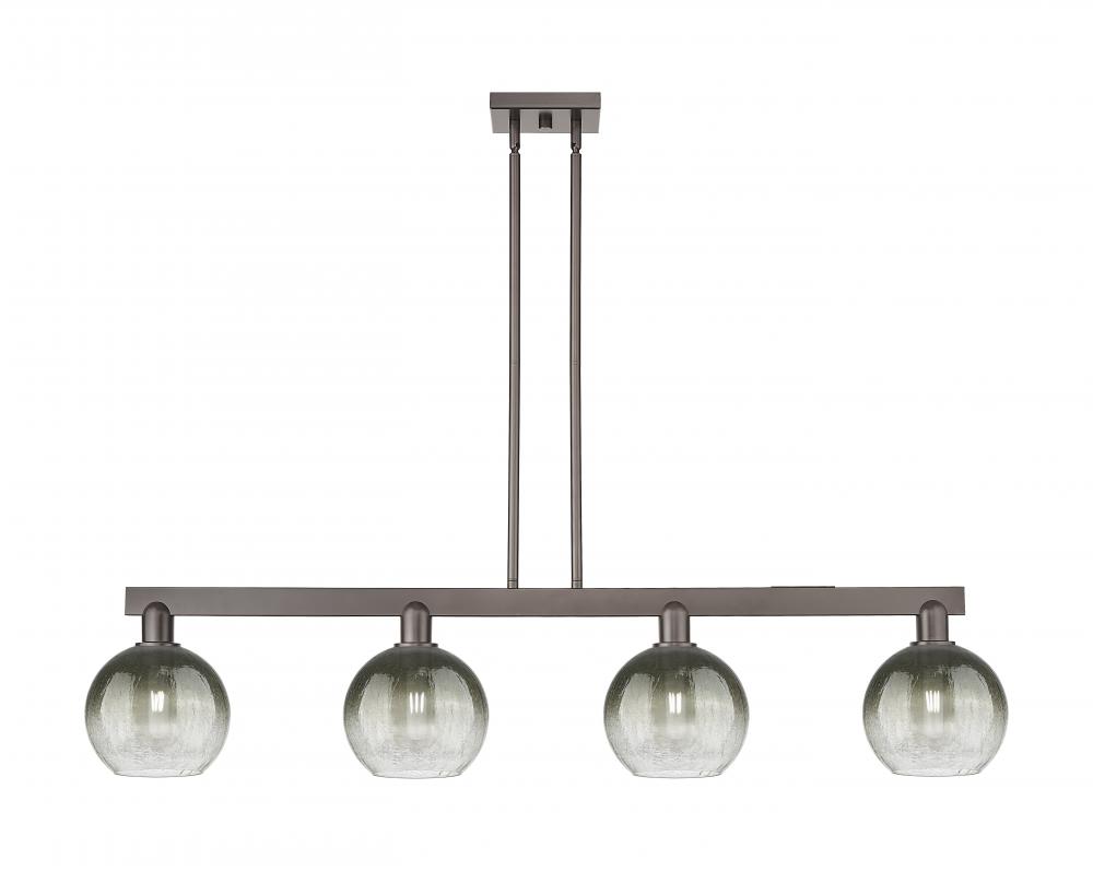 Brookhaven Globe - 4 Light - 48 inch - Oil Rubbed Bronze - Stem hung - Island Light