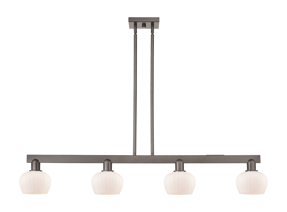 Fenton - 4 Light - 49 inch - Oil Rubbed Bronze - Stem hung - Island Light
