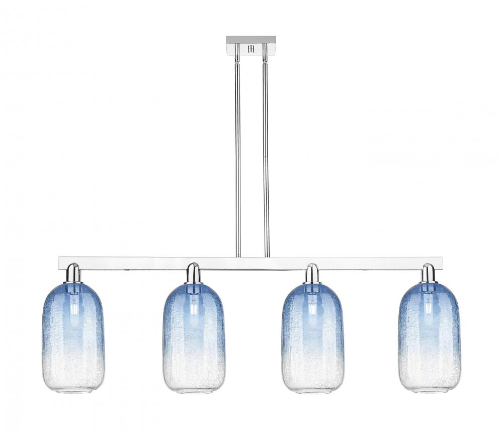 Brookhaven Cloche - 4 Light - 48 inch - Polished Chrome - Stem hung - Island Light