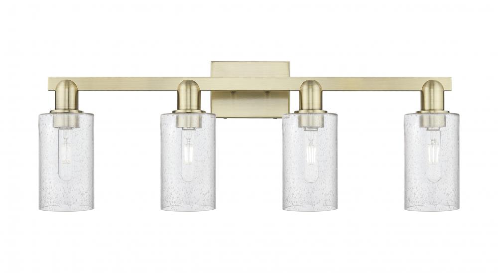 Clymer - 4 Light - 31 inch - Antique Brass - Bath Vanity Light