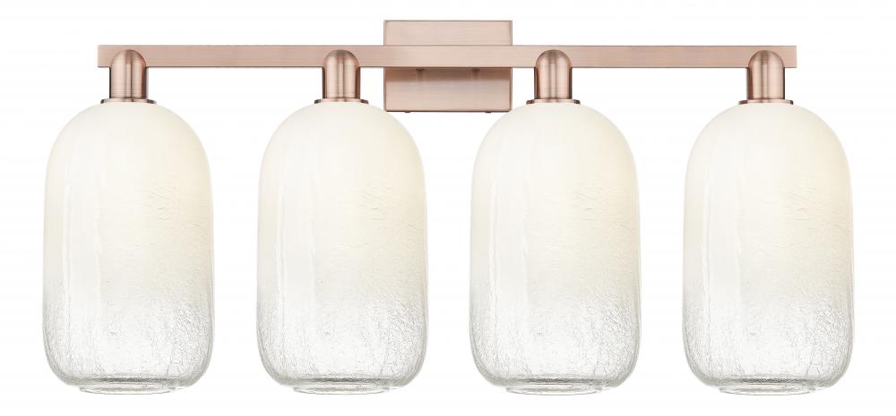 Brookhaven Cloche - 4 Light - 36 inch - Antique Copper - Bath Vanity Light