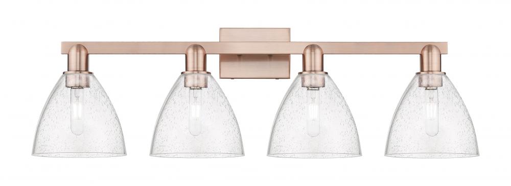 Bristol - 4 Light - 35 inch - Antique Copper - Bath Vanity Light