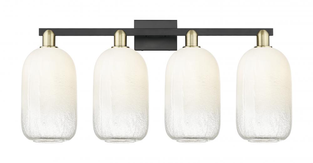 Brookhaven Cloche - 4 Light - 36 inch - Black Antique Brass - Bath Vanity Light