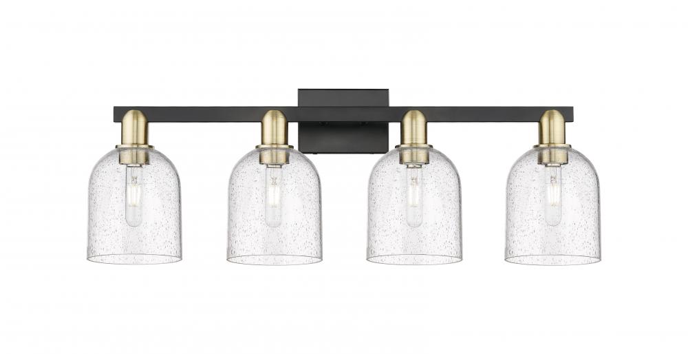 Bella - 4 Light - 33 inch - Black Antique Brass - Bath Vanity Light