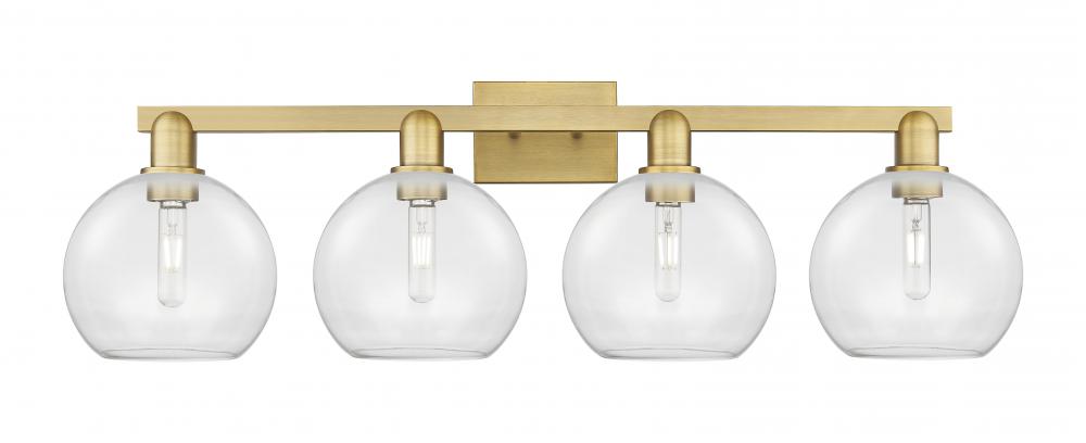 Athens - 4 Light - 35 inch - Brushed Brass - Bath Vanity Light