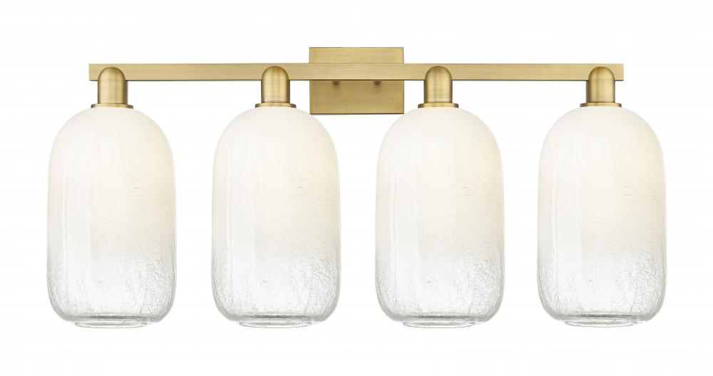 Brookhaven Cloche - 4 Light - 36 inch - Brushed Brass - Bath Vanity Light