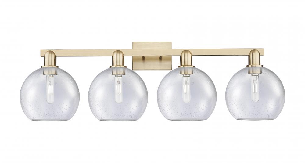 Athens - 4 Light - 35 inch - Champagne Bronze - Bath Vanity Light