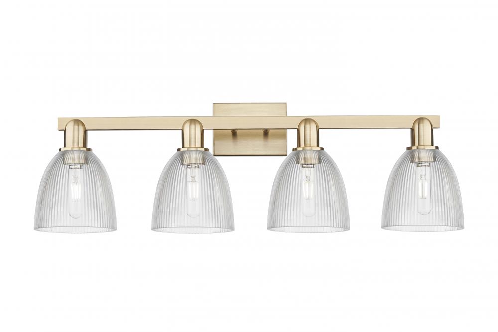 Castile - 4 Light - 33 inch - Champagne Bronze - Bath Vanity Light