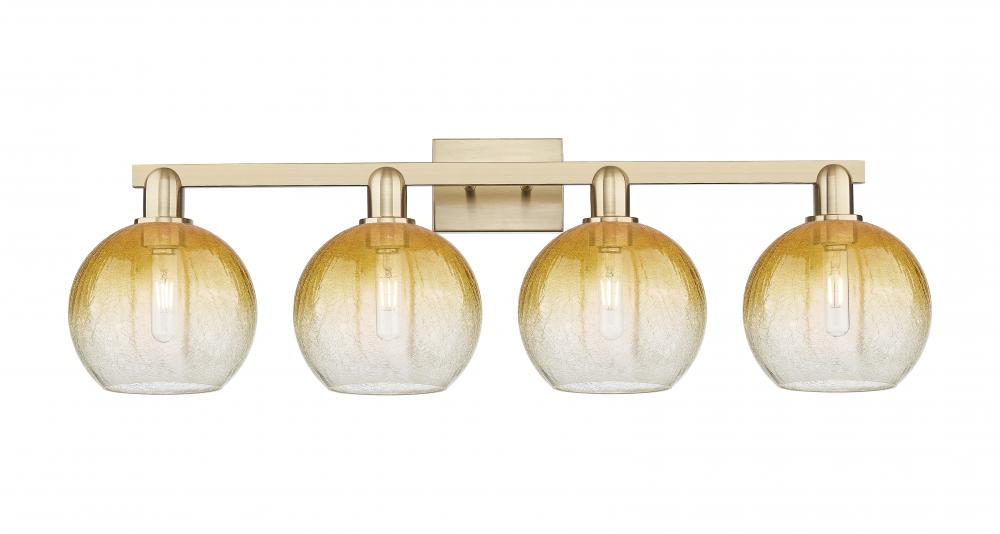 Brookhaven Globe - 4 Light - 36 inch - Champagne Bronze - Bath Vanity Light