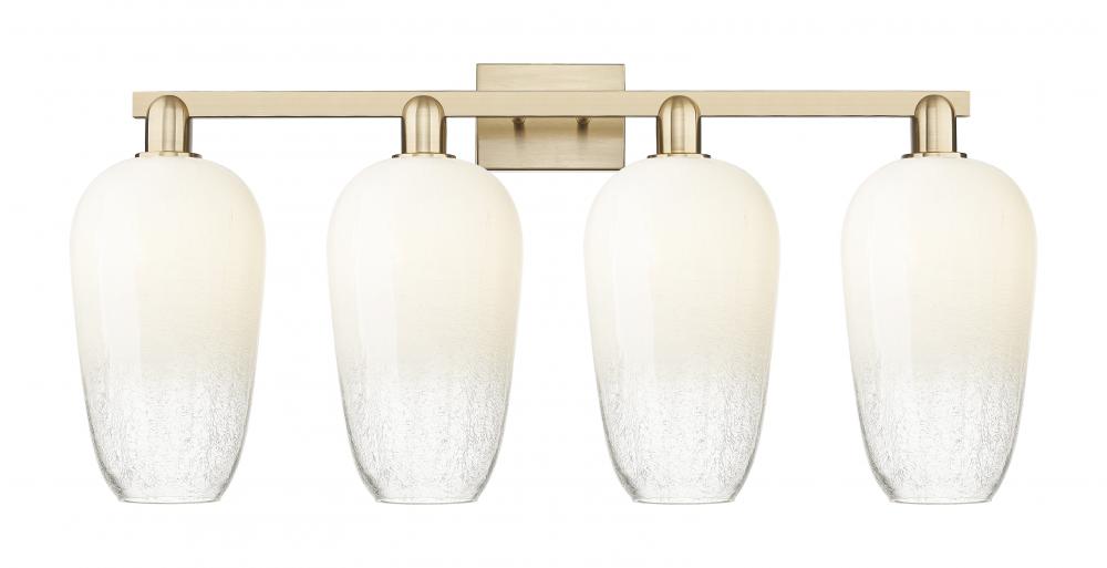 Brookhaven Flute - 4 Light - 36 inch - Champagne Bronze - Bath Vanity Light