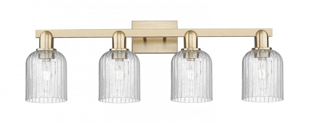 Bridal Veil - 4 Light - 36 inch - Champagne Bronze - Bath Vanity Light