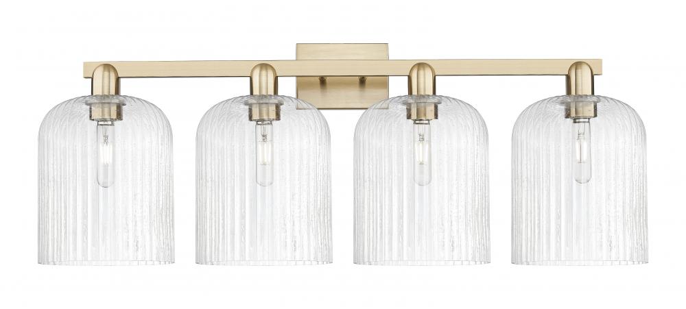 Bridal Veil - 4 Light - 35 inch - Champagne Bronze - Bath Vanity Light