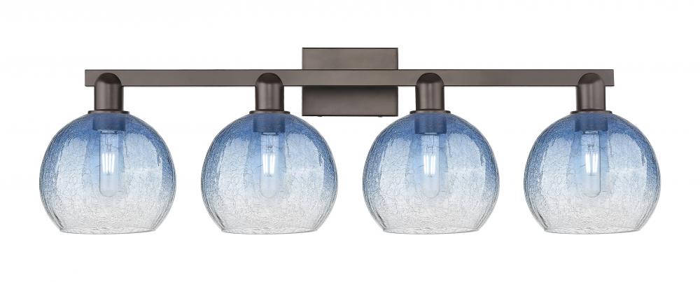 Brookhaven Globe - 4 Light - 36 inch - Oil Rubbed Bronze - Bath Vanity Light