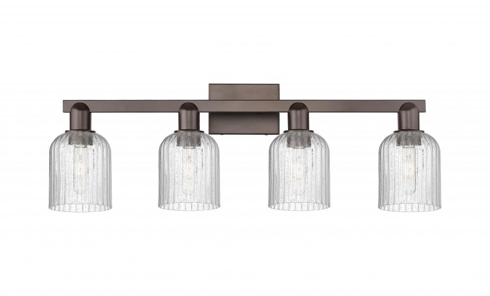 Bridal Veil - 4 Light - 36 inch - Oil Rubbed Bronze - Bath Vanity Light