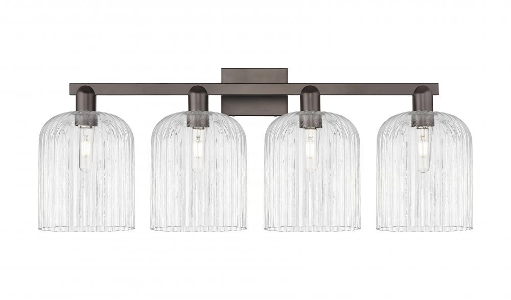 Bridal Veil - 4 Light - 35 inch - Oil Rubbed Bronze - Bath Vanity Light
