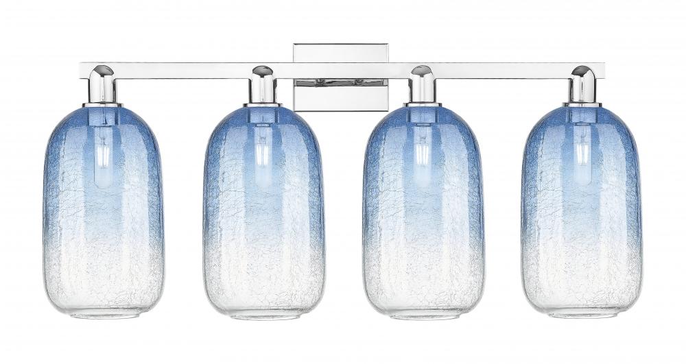 Brookhaven Cloche - 4 Light - 36 inch - Polished Chrome - Bath Vanity Light