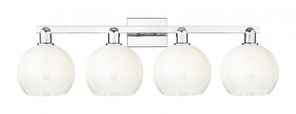 Brookhaven Globe - 4 Light - 36 inch - Polished Chrome - Bath Vanity Light