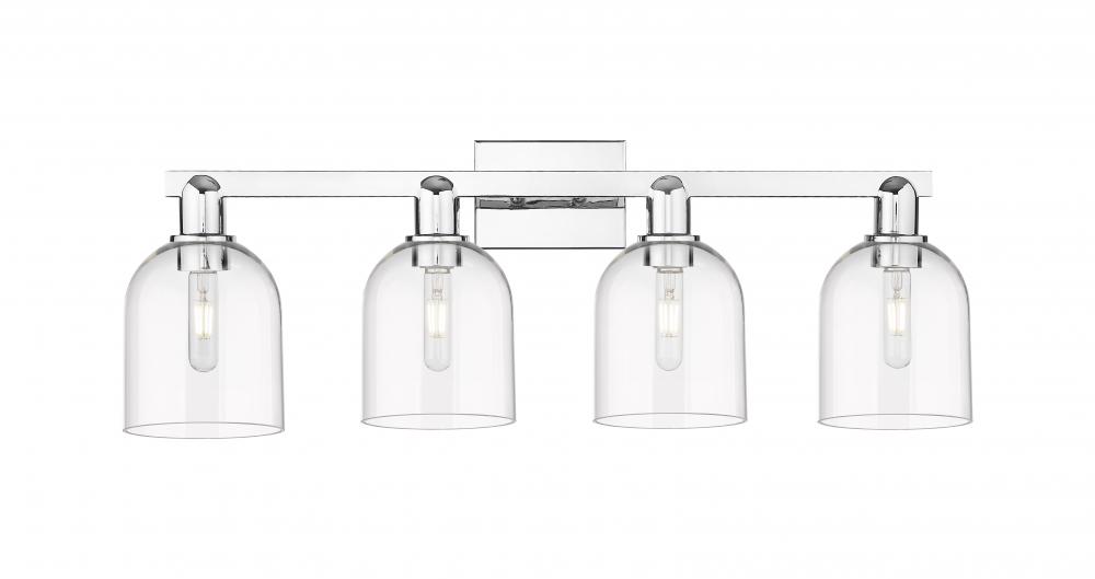 Bella - 4 Light - 33 inch - Polished Chrome - Bath Vanity Light