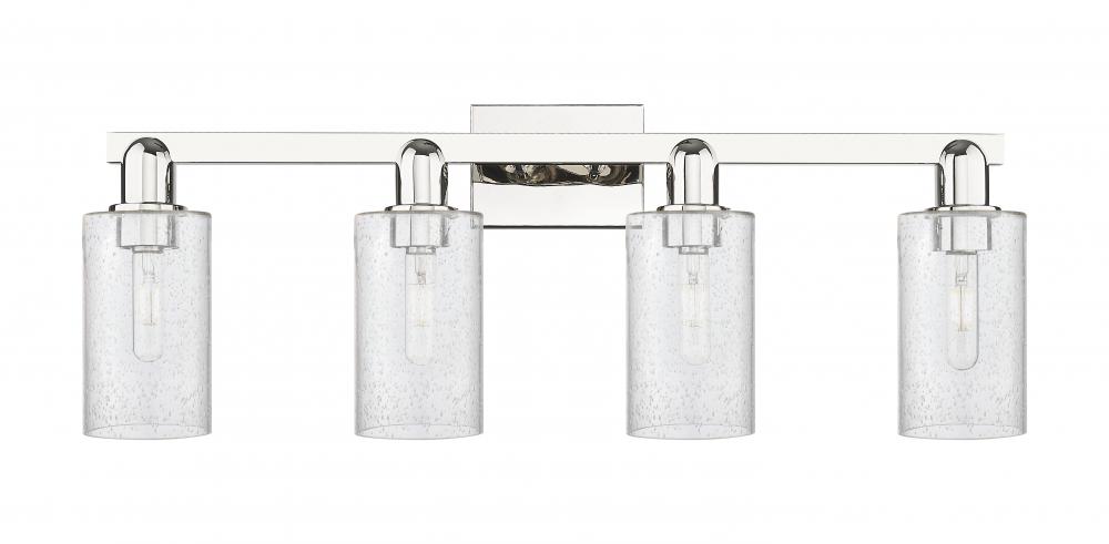 Clymer - 4 Light - 31 inch - Polished Nickel - Bath Vanity Light