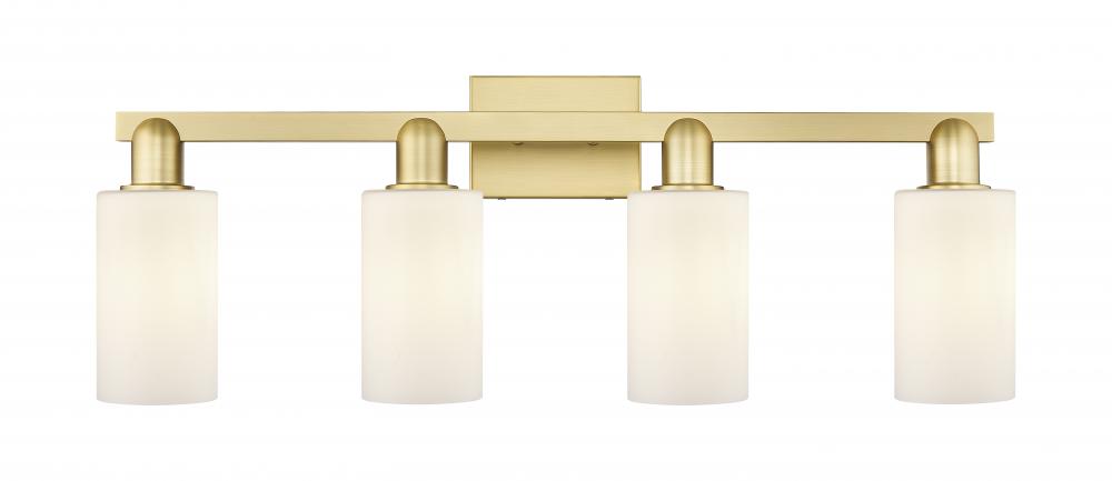 Clymer - 4 Light - 31 inch - Satin Gold - Bath Vanity Light