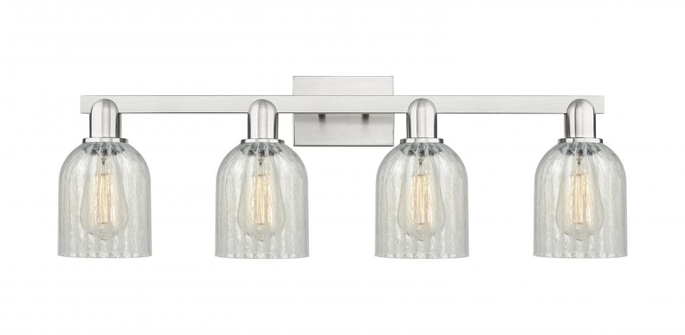Caledonia - 4 Light - 32 inch - Brushed Satin Nickel - Bath Vanity Light