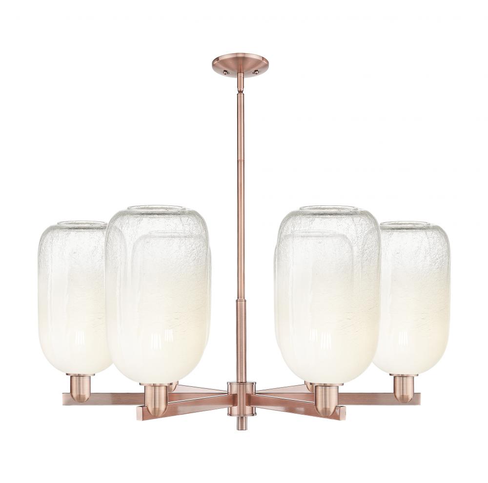 Brookhaven Cloche - 6 Light - 24 inch - Antique Copper - Chandelier