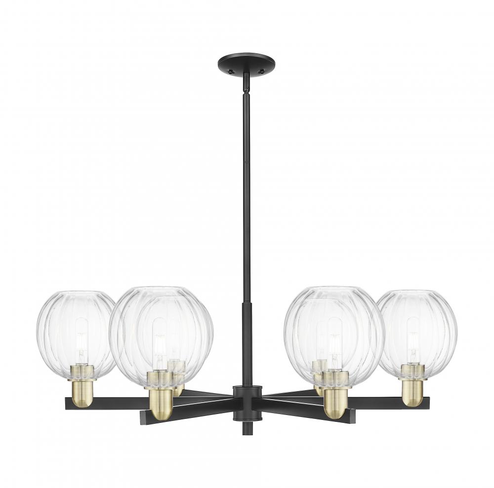 Preston Globe - 6 Light - 24 inch - Black Antique Brass - Chandelier