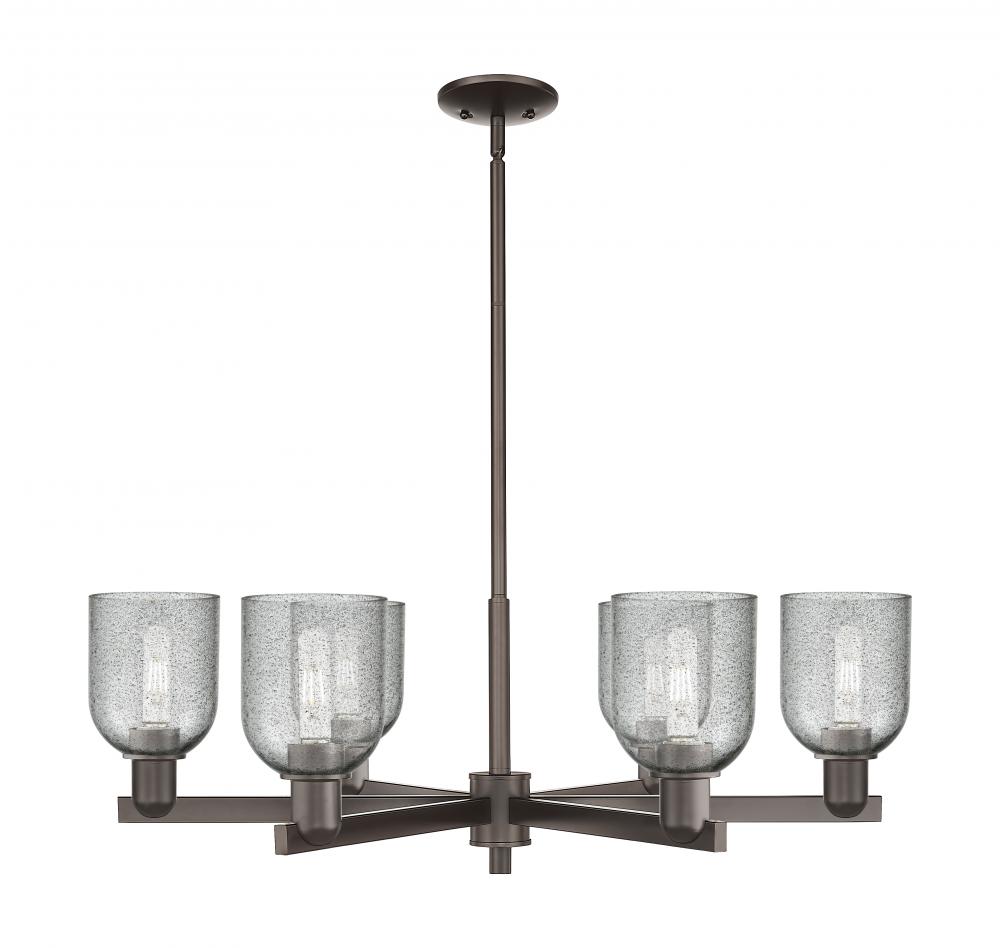 Caledonia - 6 Light - 35 inch - Oil Rubbed Bronze - Stem hung - Chandelier