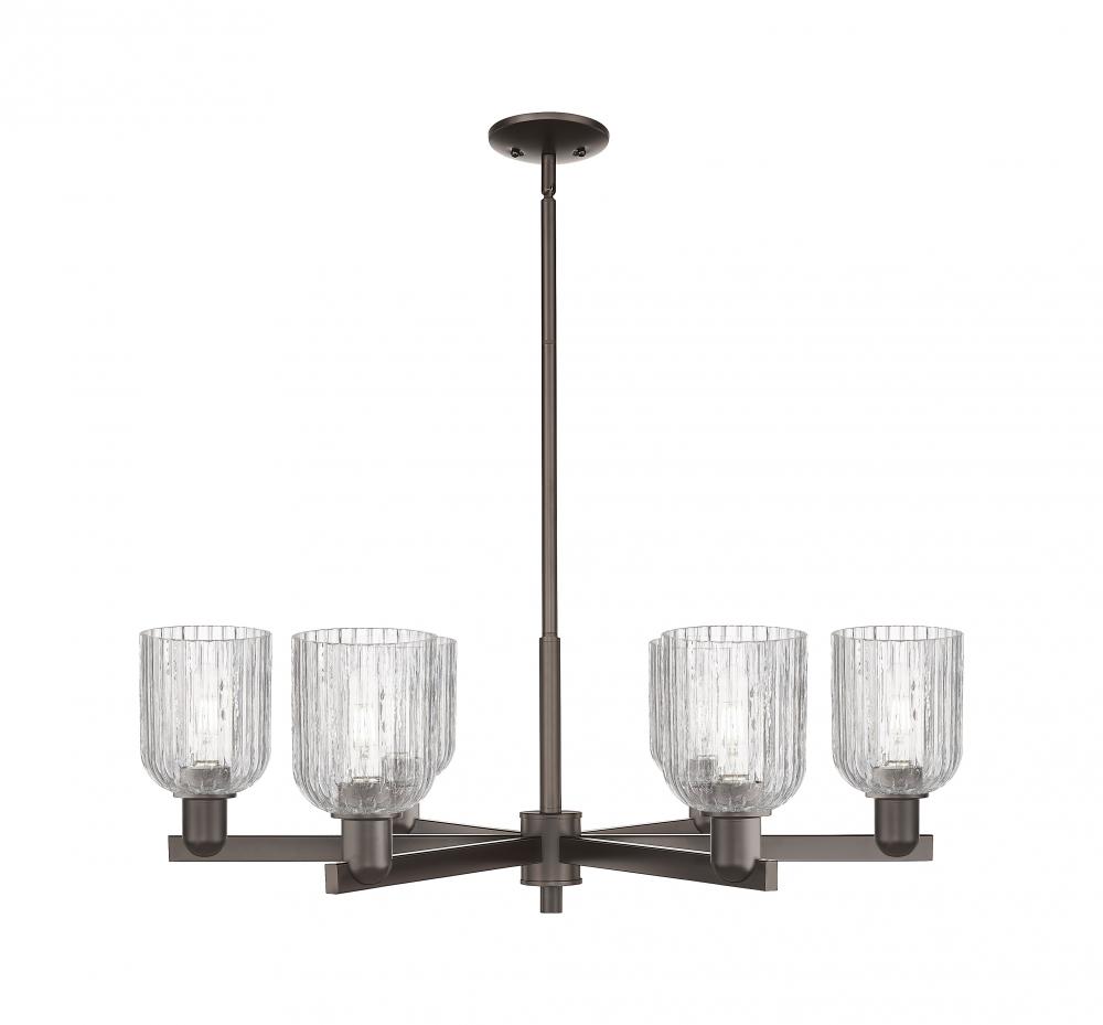 Bridal Veil - 6 Light - 24 inch - Oil Rubbed Bronze - Chandelier