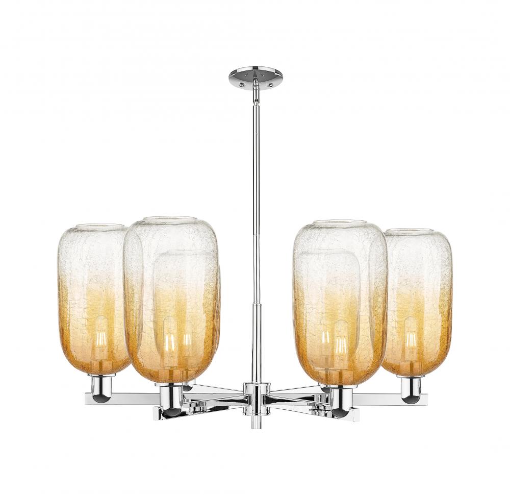 Brookhaven Cloche - 6 Light - 24 inch - Polished Chrome - Chandelier