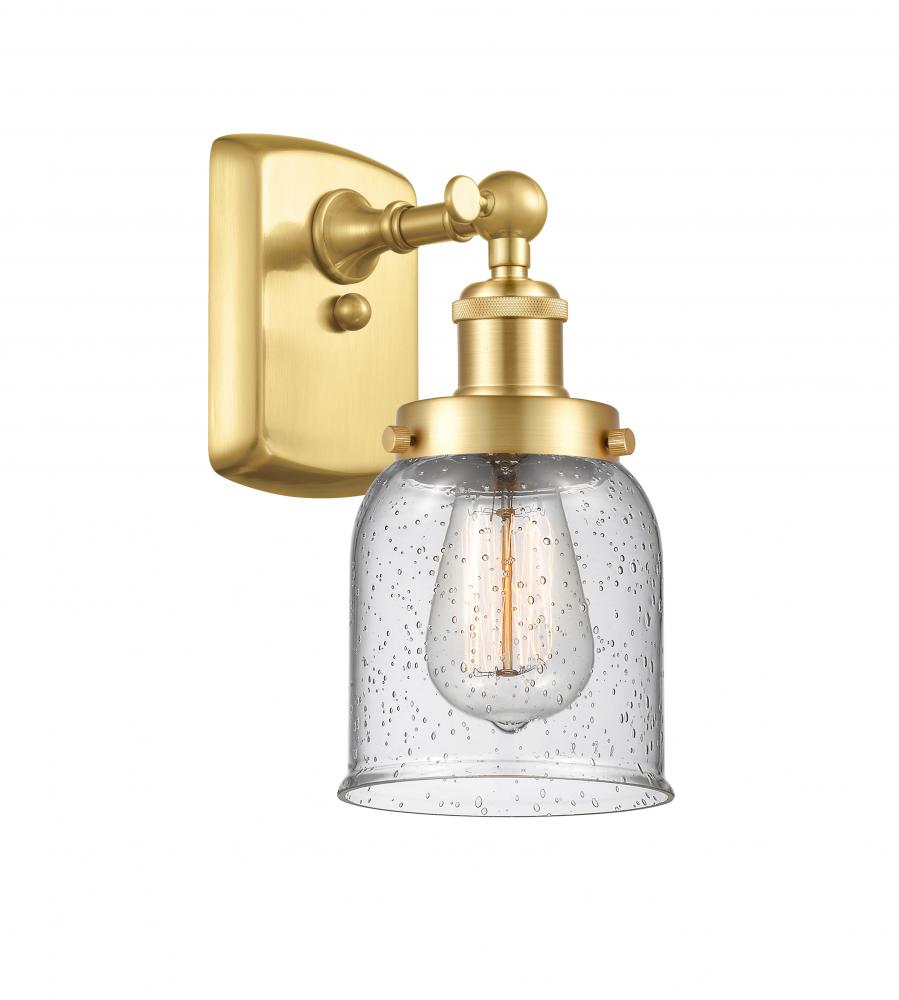 Bell - 1 Light - 5 inch - Satin Gold - Sconce