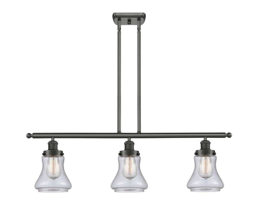 Bellmont - 3 Light - 36 inch - Oil Rubbed Bronze - Stem Hung - Island Light