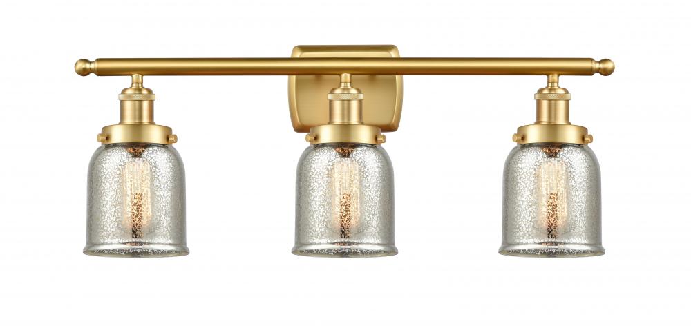 Bell - 3 Light - 26 inch - Satin Gold - Bath Vanity Light