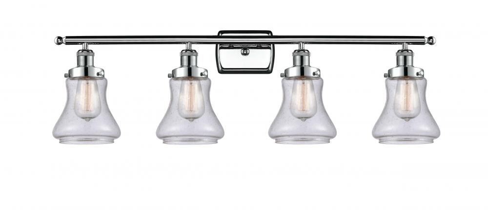 Bellmont - 4 Light - 36 inch - Polished Chrome - Bath Vanity Light