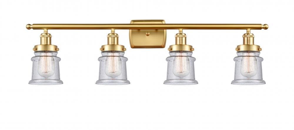 Canton - 4 Light - 36 inch - Satin Gold - Bath Vanity Light