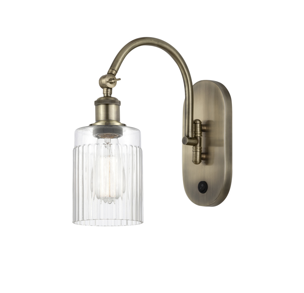 Hadley - 1 Light - 5 inch - Antique Brass - Sconce