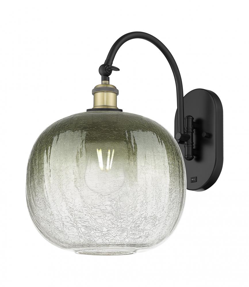 Brookhaven Sphere - 1 Light - 11 inch - Black Antique Brass - Sconce