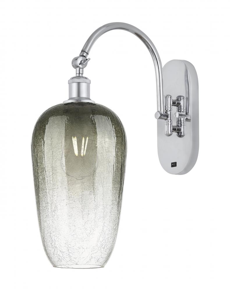 Brookhaven Flute - 1 Light - 7 inch - Polished Chrome - Sconce