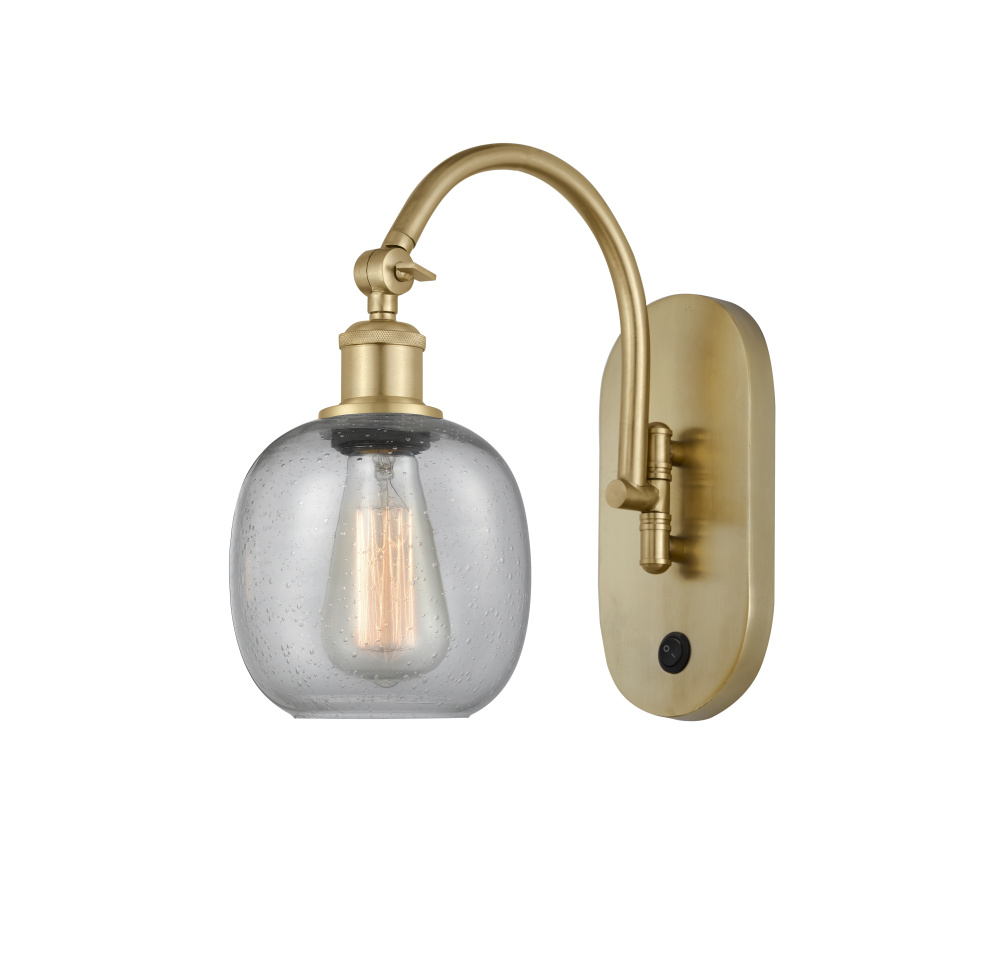 Belfast - 1 Light - 6 inch - Satin Gold - Sconce