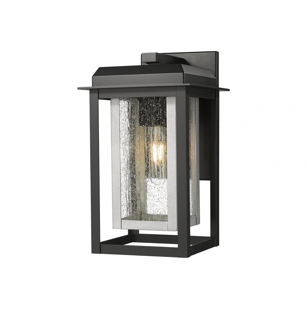 Mansfield - 1 Light - 8 inch - Black - Coastal Outdoor Sconce
