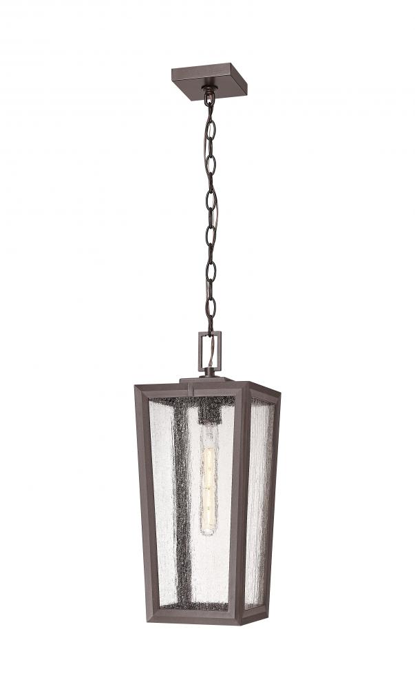 Madison - 1 Light - 8 inch - Bronze - Coastal Outdoor Pendant