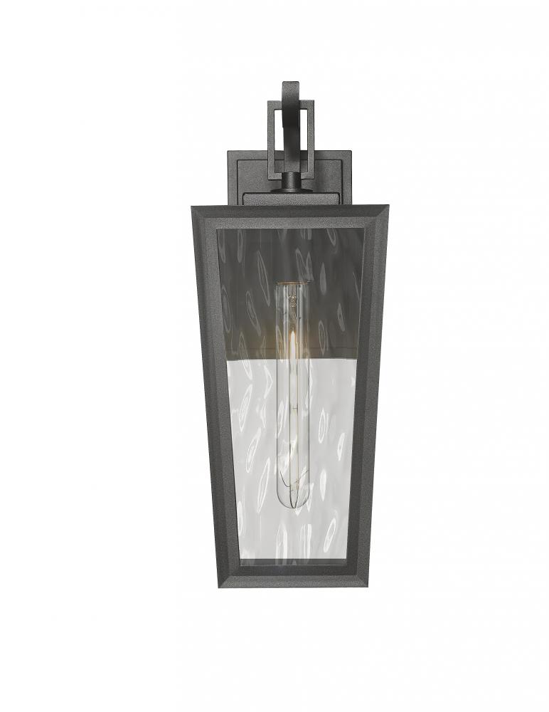 Madison - 1 Light - 8 inch - Matte Black - Coastal Outdoor Sconce