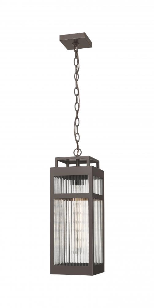 Ridgeway - 1 Light - 7 inch - Bronze - Coastal Outdoor Pendant