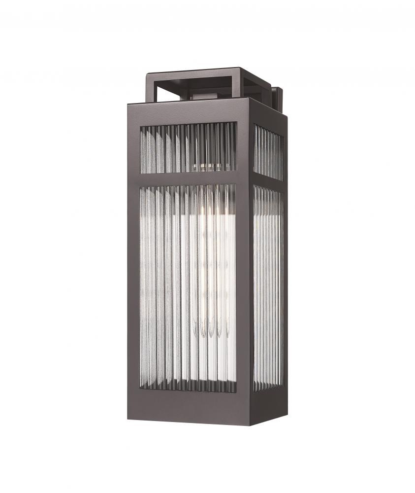 Ridgeway - 1 Light - 6 inch - Bronze - Coastal Outdoor Sconce