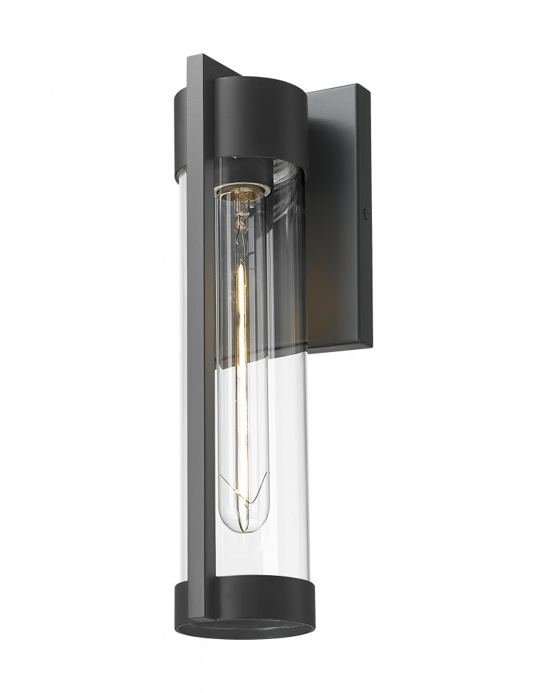 Stratford - 1 Light - 13 inch - Matte Black - Coastal Outdoor Sconce