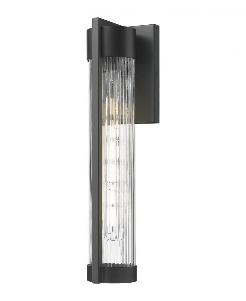 Stratford - 1 Light - 16 inch - Matte Black - Coastal Outdoor Sconce