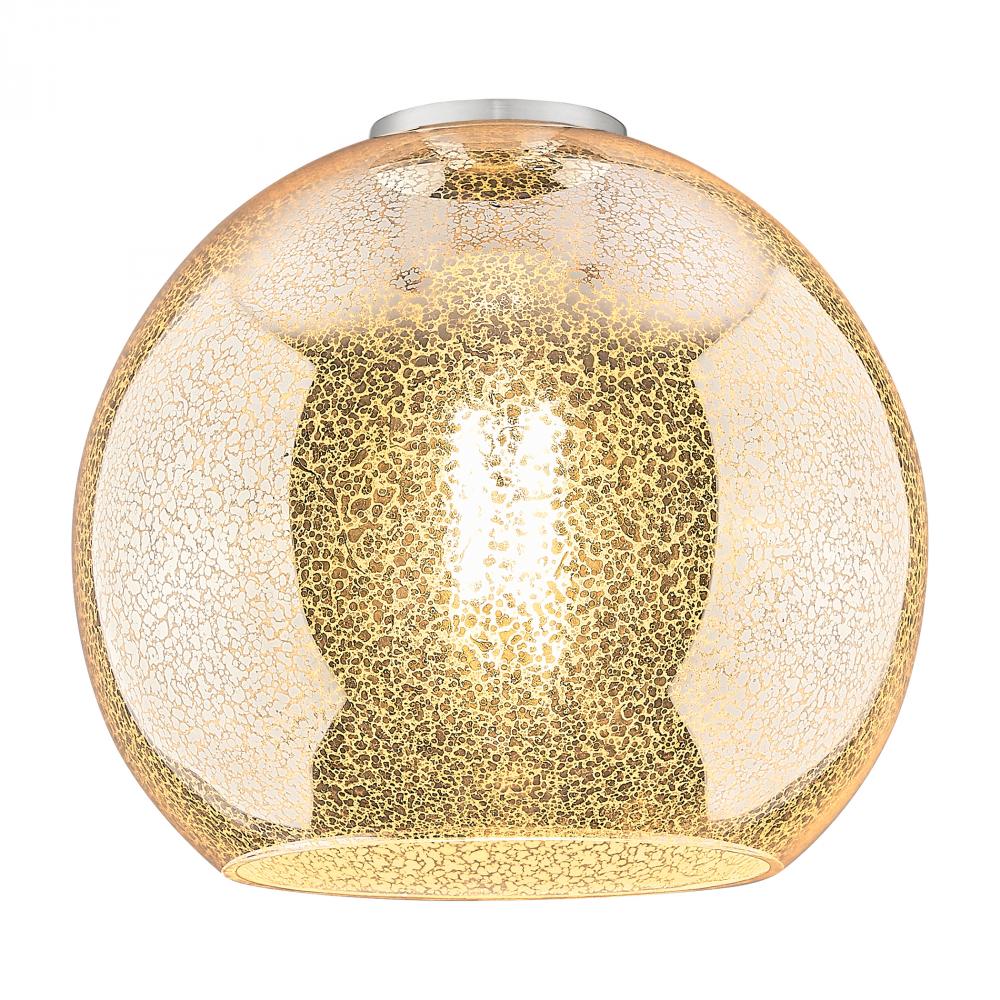 Athens 8" Mercury Glass